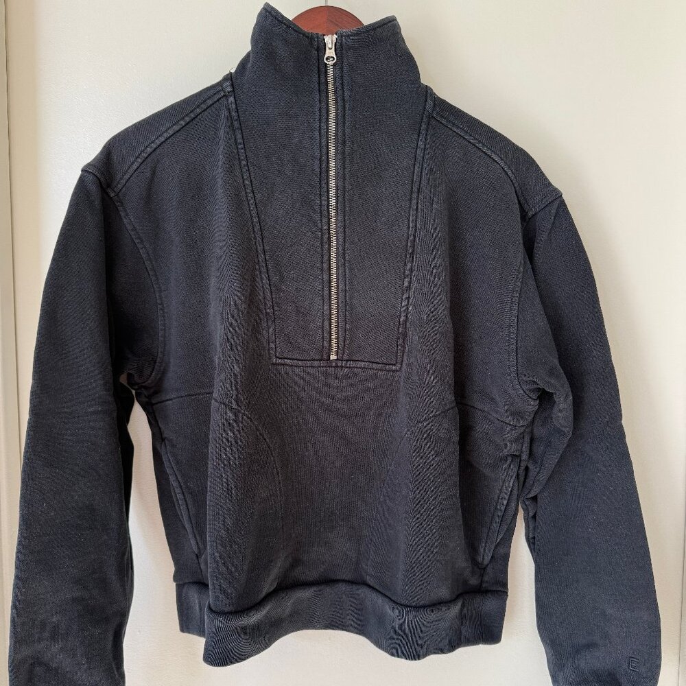 Everlane Track Half-Zip Sweatshirt